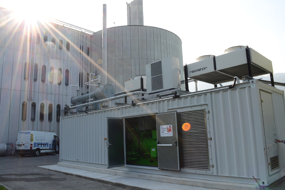 Bioggio: Biogas-Kraft-Wärme-Kopplung CDALED
